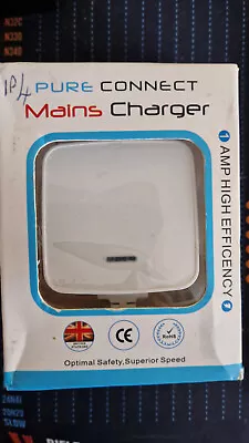  Apple 30 Pin Mains Charger 1 Amp Fast Charge Wall Plug For IPhone IPad NEW • £5.99