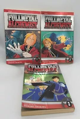 Fullmetal Alchemist Manga Book - Volume 1 -3 English Translation - Used • $16.99