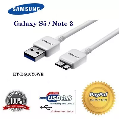 For SAMSUNG Galaxy S5 And Note 3 Original  USB 3.0 Charging Cable USB Cord • $4.90