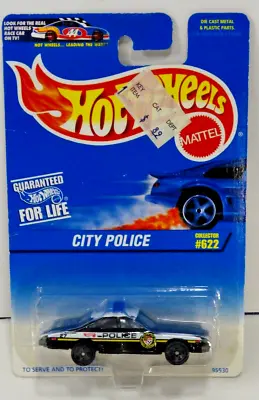 Hot Wheels City Police #622 Black 1997 NIP • $4.98