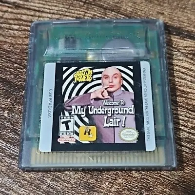 Austin Powers Welcome To My Underground Lair Gameboy Authentic Cart Only  • $14.99