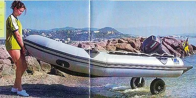 NEW ORIGINAL ZODIAC BOMBARD Futura Commando Boat Rib Inflatable Launching Wheels • £379