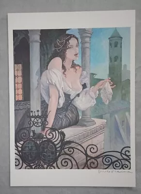 Milo Manara:- Lithograph Erotic  Romeo And Giulietta Verona Full Signature. • $129