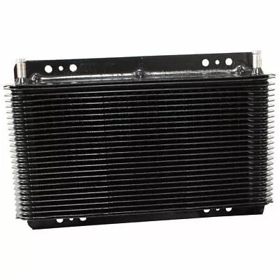 Aeroflow 11  X 6  Universal Oil Cooler With 3/8  Barb Fittings Black AF72-6051 • $131.26