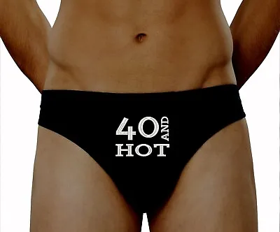 Personalised Pants Mens Briefs 40 HOT Custom Underwear Gifts Birthday Novelty • £10.88