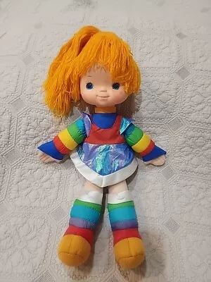 Vintage 1983 Rainbow Brite Doll Hallmark Cards Mattel 19  Long Collectable Doll • £28.94