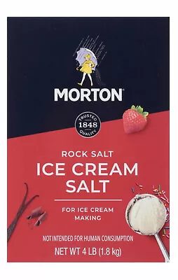 Morton Ice Cream Salt For Making Homemade Ice Cream Rock Salt Crystal BestSeller • $17.75