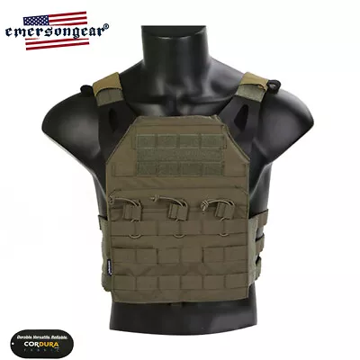 Emersongear Tactical JPC MOLLE Jump Plate Carrier Combat Vest Hunting Airsoft RG • $117.69