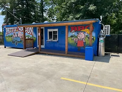 Slighly Used 8 X 40'  Bbq Resturant Food Trailer - Wetumpka Moveable • $175000