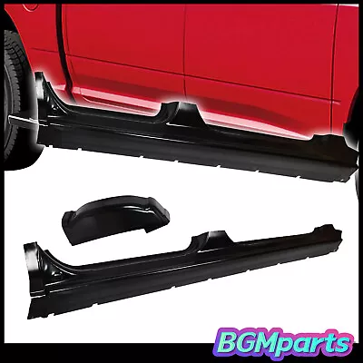 For 99-07 Chevy GMC Silverado 4 Door Replacements Left Rocker Panels Cab Corners • $111.99