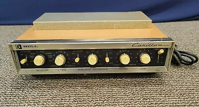 $1856.24 • Buy Bell Carillon 2 Channel 60w Mullard Vacuum Power Tube Amplifier Pre-Amp EL34