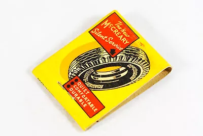 McCreary Tires Silent Service Frank Scholl Lansdale PA 1930s Matchbook MINTY • $25.77