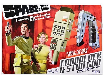 Skill 2 Model Kit Commlock & Stun Gun  Space: 1999  1/1 Scale Mpc Mpc941 • $43.99