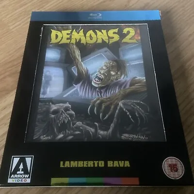 Demons 2 (Blu-ray) Arrow Video Window Box Sleevebookletposter. Bava/argento • £12.99