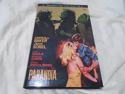 Paranoia Blu-ray / DVD Limited Edition Hardbox Umberto Lenzi Cult Classic Giallo • £29.95