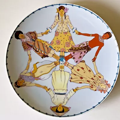 UNICEF Collector Plate 1979 International Year Of The Child Villeroy & Boch • $22.17