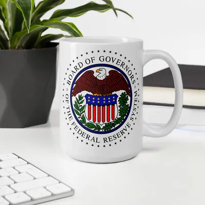 Office Wall Street Federal Reserve - Design On Both Sides - Mug • $14.95