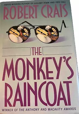 The Monkey's Raincoat By Robert Crais-1st US Ed./DJ-1993-First Elvis Cole • $140