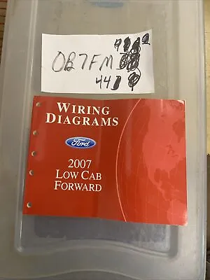 2007 Ford Low Cab Forward Truck Wiring Diagrams Manual NOS • $14.89
