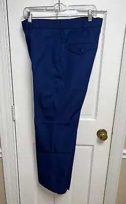 USMC Marine Corps Dress Blues Trousers NO Blood Stripe SZ 32S Actual 32 X 28.5 • $14.99