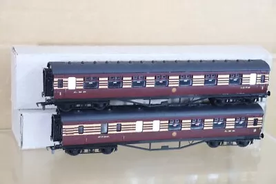 £159.50 • Buy AIRFIX RE PAINTED RAKE Of 2 LMS STANIER CORONATION SCOT 1st & 3rd BRAKE COACH Nt