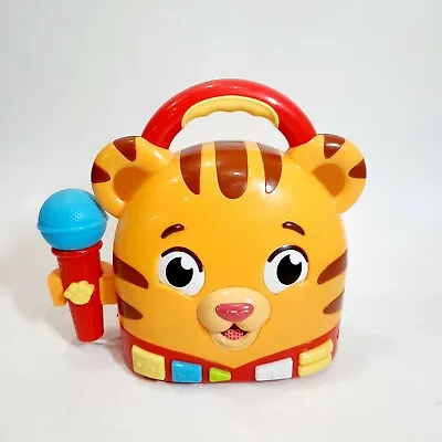 Daniel Tiger's Neighborhood Sing Along Toy Microphone Mr. Roger's PBS JAKKS • $9.35