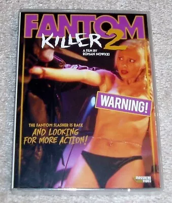 Fantom Killer 2 DVD Cult Horror Slasher Grindhouse Massacre Video Sleaze NEW • $5.50