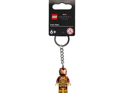 Lego Marvel Iron Man Keyring / Keychain (854240) The Infinity Saga - Brand New • £12.99