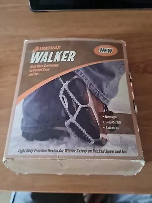 Yaktrax Walker Ice & Snow Grips For Walking Shoes Size 9-10UK 43-45EU New & Box • £30