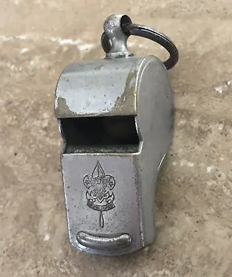 Vintage Boy Scout Of America  BE PREPARED  Whistle; Nickel Plated Brass; Scouts • $9.99