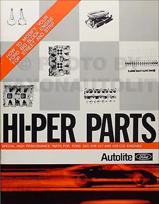 1961-1969 Ford Big Block High Performance Parts Catalog 428 427 390 406 Engine • $90.95