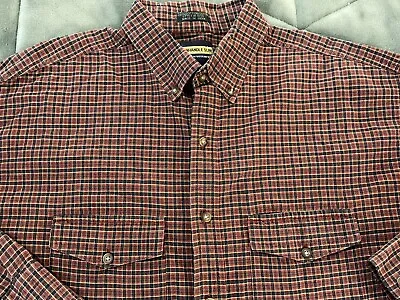 Panhandle Slim Western Multi-Color Plaid Mens Shirt Button Up Long Sleeve Sz XL • $17.95
