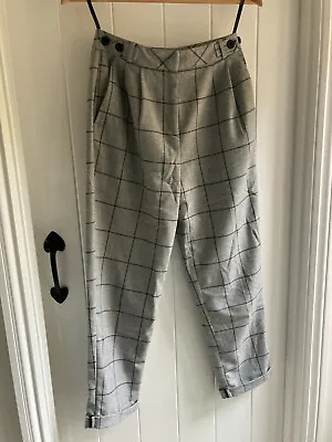 Topshop Checked Trousers • £10