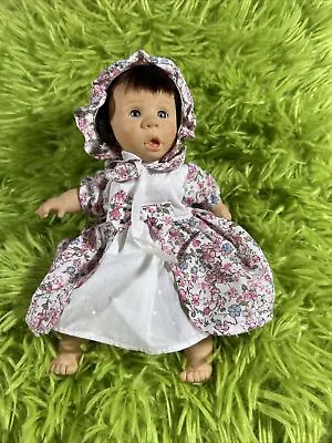 Gigo Gi-Go My Pals Bean Bag Kids 8  Expressive Face Baby Doll Toy In Hood Dress • $9.99