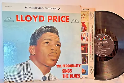 Lloyd Price LP  Mr. Personality  Sings The Blues ABCS 315 Stereo 1960 • $19.99