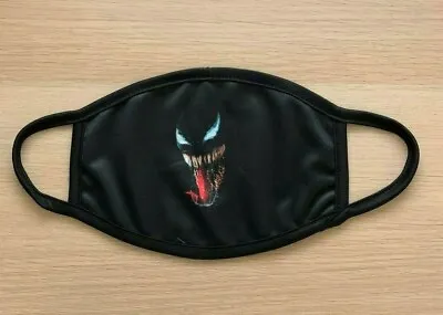 Marvel Venom Evil Washable Reusable Sublimated Face Mask Mouth Mask Cover New • $8.99