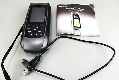 Garmin GPSmap 78s Handheld Marine GPS Worldwide +32Gb MicroSD Card Free Shipping • $199.99