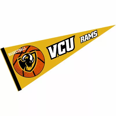 VCU Rams 12 In X 30 In Basketball Pennant • $13.95