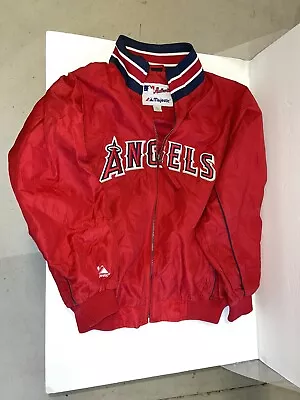 Majestic Authentic Collection Anaheim Angels Youth Dugout Jacket Size Large L • $50