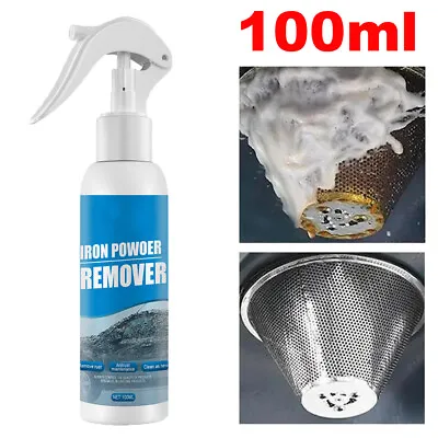 100ml Car Rust Remover Spray Metal Chrome Paint Cleaner Rust Remover Spray • $11.28