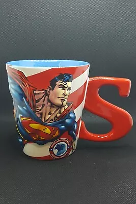 Superman 3D Relief Warner Bros Movie World Exclusive Australia Large Coffee Mug • $13.95