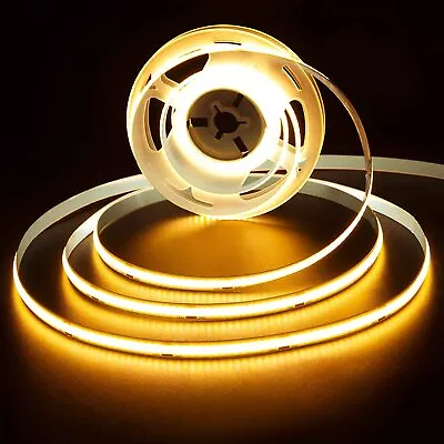 12V/24V COB LED Strip Lights Flexible LED Tape Boat Car Home Bar Kitchen Decor • $35.09