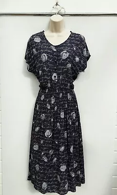 Teaday Dresslandgirlswingww240s60s70s80s Vintage Styledebenhamssize 10 • £9.99