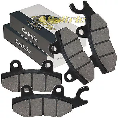 Caltric Front Rear Brake Pads For Kawasaki EX300 Ninja 300 ABS 2013-2017 • $12