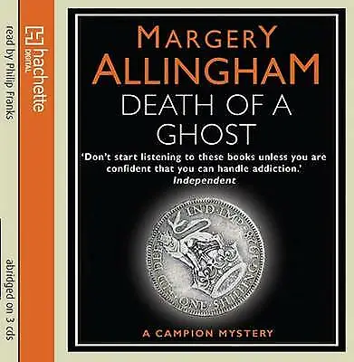 Death Of A Ghost By Margery Allingham (Audio 3 CD 2009) • £7.49