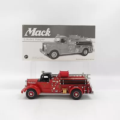 First Gear C.F.D. Mack L-Model Pumper Truck 1:34 Die Cast Replica #19-3169 • $69