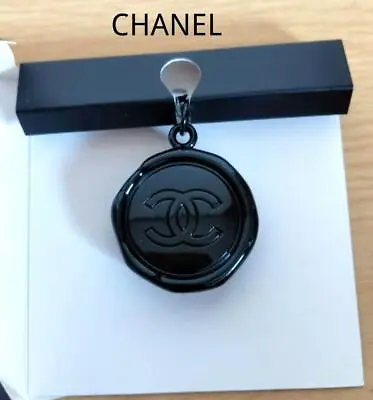 CHANEL Key Ring Chain Novelty Black • $87.64