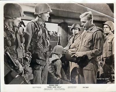 Pork Chop Hill (1959) 8x10 Black & White Movie Photo #94 • $7.99