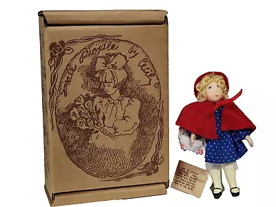 VTG  Small People By Cecily Little Red Riding Hood Doll 1984 W/ Box • $40