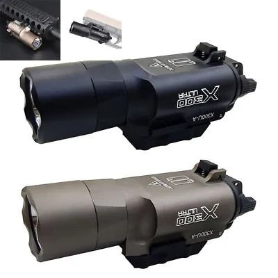 LED X300U-A Flashlight Weapon Light Mount For Handgun Hunting Pistol Light Torch • $20.39